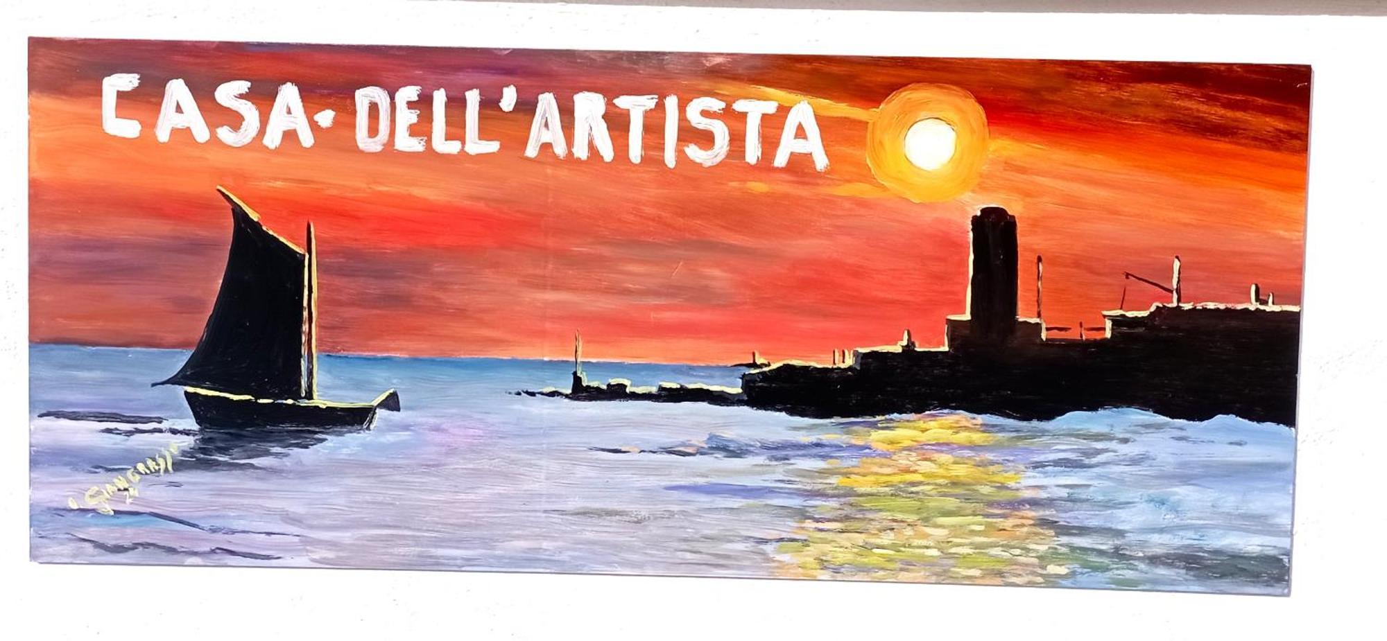 A Casa Dell' Artista Villa Fiumicino Exterior foto