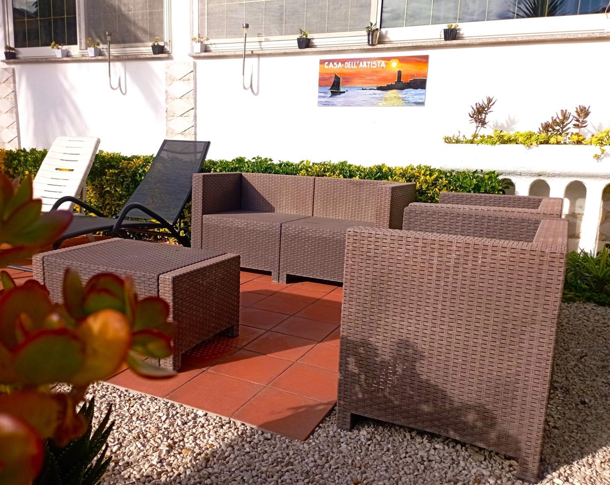 A Casa Dell' Artista Villa Fiumicino Exterior foto